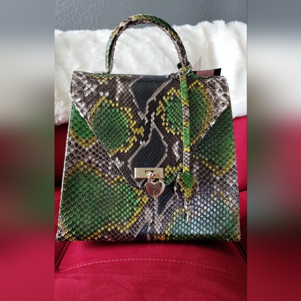 Nwt The Python Pelle Collection Exotic Skins Hard… - image 6